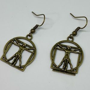 Alloy Da Vinci Earrings
